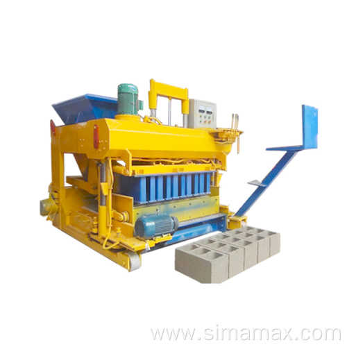 semi-automatic non-burning cement block molding machines